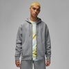 Mens Jumpman  Essential Fleece Full Zip Hoodie
