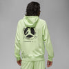 Mens Dri-fit Sport Crossover Short Sleeve Pull over hoodie