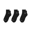3 Pack Everyday Cush Poly Ankle Socks