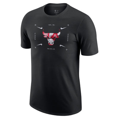Mens Chicago Bulls Logo 2 T-Shirt