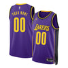 Los Angeles Lakers Swingman Statement Edition Custom Jersey B22