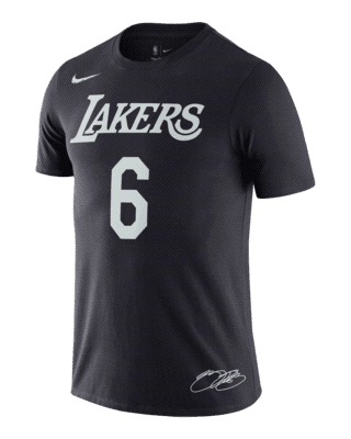 Nike, Shirts, La Lakers Lebron James Mvp Jersey Size L