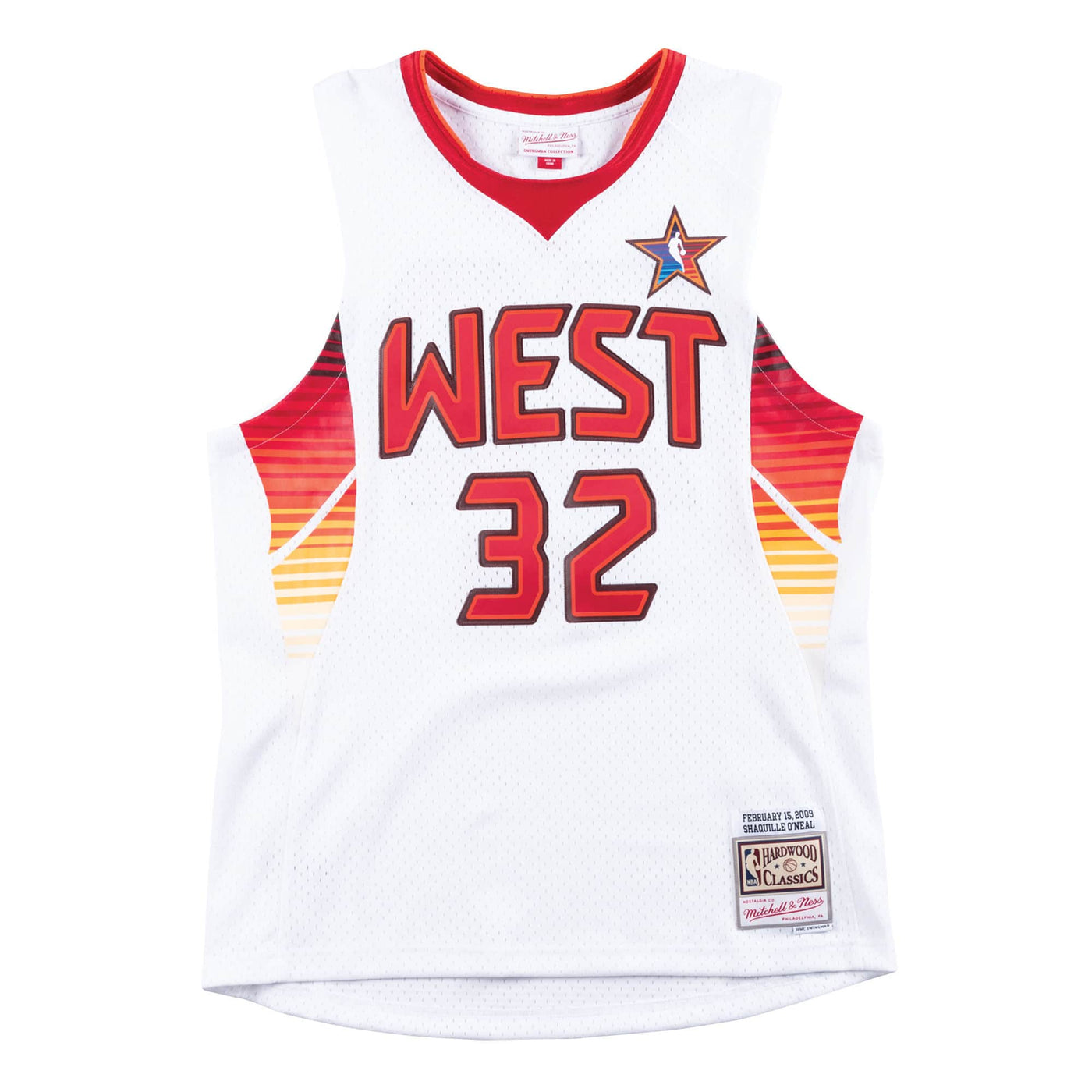 Shaquille All Star West 09 Swingman Jersey