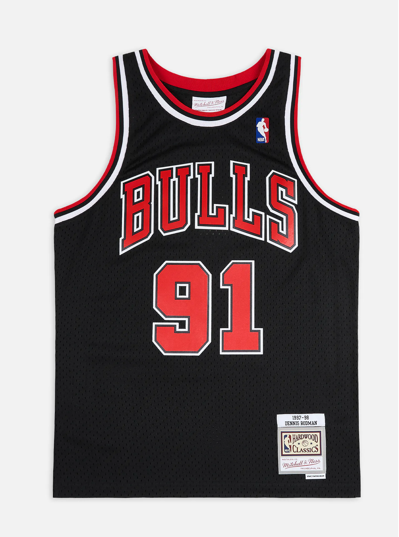 Dennis Rodman Chicago Bulls '97 Swingman Jersey
