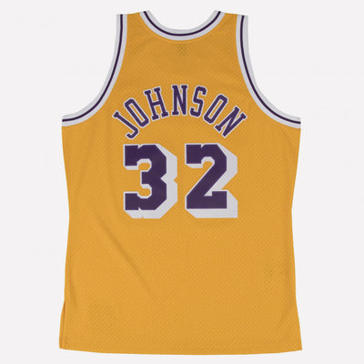 Magic Johnson Los Angeles Lakers 84 Swingman Home Jersey