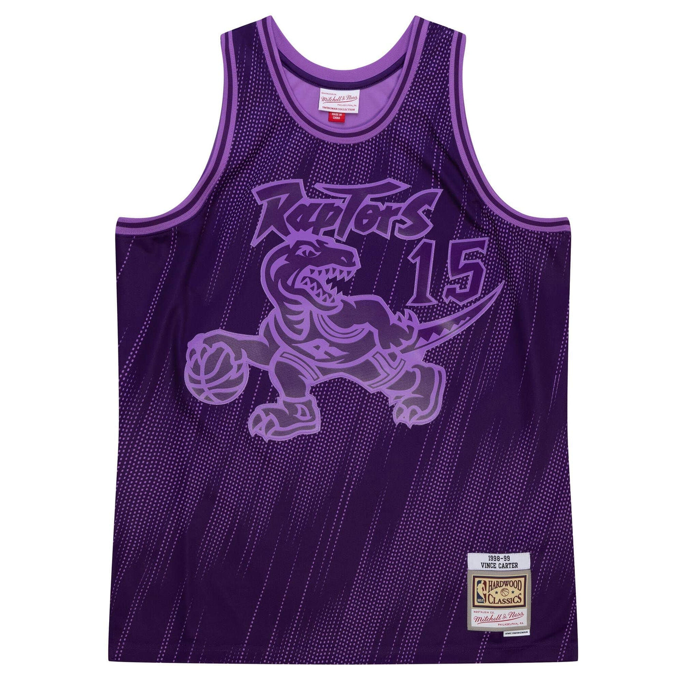 Toronto Raptors Vince Carter 1998-99 Swingman Jersey (Purple